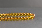 Bracelet en ambre miel de la Baltique - Perles de 6mm